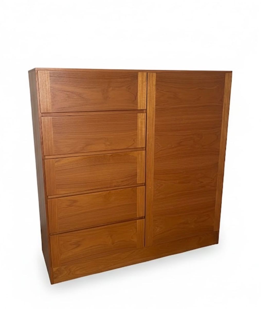  Rosewood Danish Dresser and Armoire 