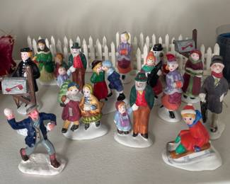 Lemax holiday figurine collection 