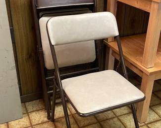 Vtg. folding chairs