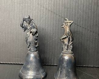 Vtg Silverplate bells