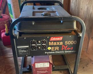 Coleman portable electric generator 