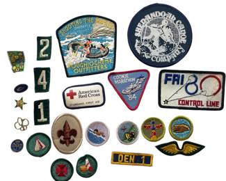 Vintage Girl Scouts pins & patches 
