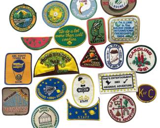 Vintage patches, most are Scouts 