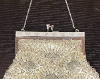 Beaded evening bag vintage 