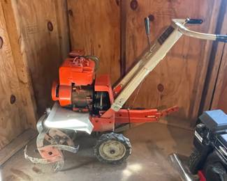 Montgomery Ward front-tine tiller Vtg