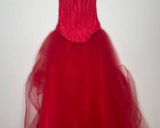 Jessica McClintock tulle dress vtg