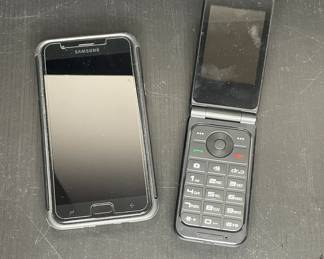 Samsung Galaxy A5 & ZTE Cymbal 2 flip phone 