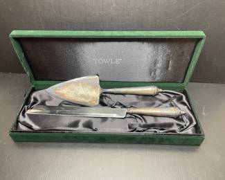 Towle Silverplate serving set 