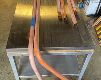 Metal lacrosse goal poles