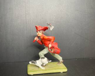 Norman Rockwell, The Fireman figurine Goebel 