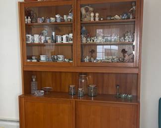 MCM Danish teak hutch