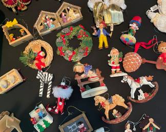 Vintage holiday ornaments 