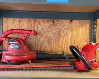 Homelite leaf blower & hedge trimmer 