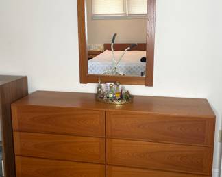 Rosewood Danish 6 drawer dresser