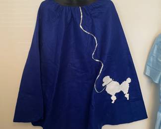 Vtg poodle skirt 