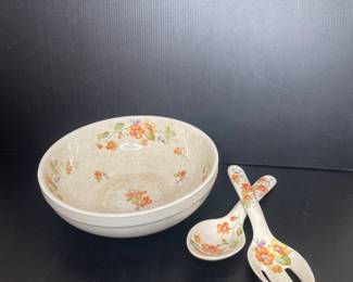 Vintage salad set vtg