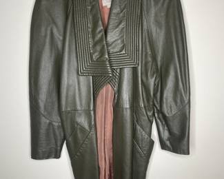 Vintage leather coat