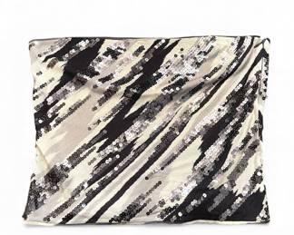 Missoni Italy sequin strapless top