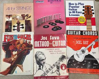 Music & guitar books