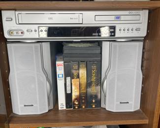 Go Video VHS DVD player 