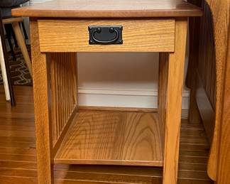 Mission style side table  (2)