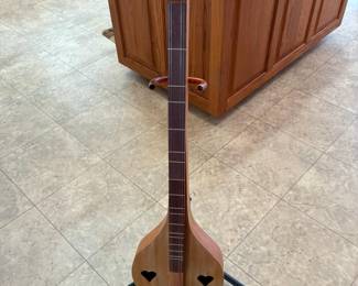Round dulcimer materials honey locust ,purpleheart , Sitka spruce $125.00