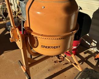 Concrete mixer $ 125.00