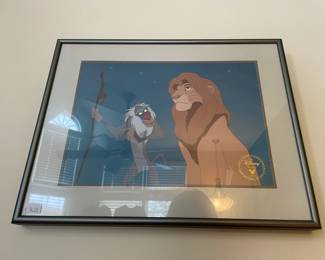 The Lion King Framed Print