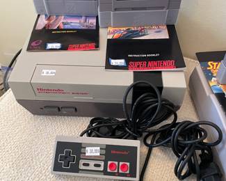 Super Nintendo Accessories and Games 