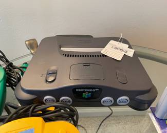 Nintendo 64 with Four Controllers 