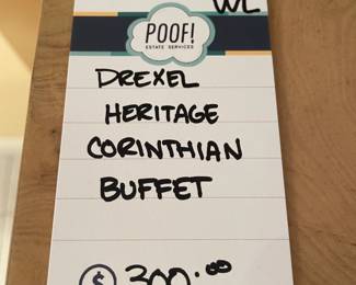 Drexel Heritage Corinthian Buffet 