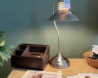 Chrome Desk Lamp