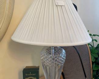 Waterford Belline Lamp, Waterford Ornaments 