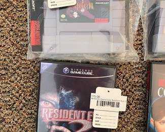 Nintendo GameCube Resident Evil 2, Super Nintendo Final Fantasy 3