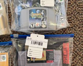 Super Nintendo Zelda, N64 Castlevania Legacy of Darkness 