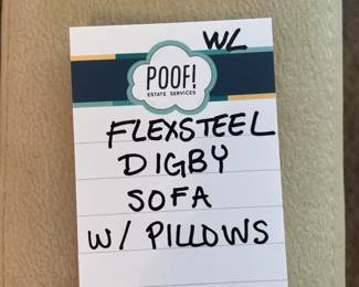 Flexsteel Digby Sofa W/ Pillows