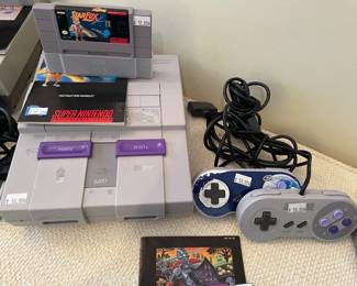 Super Nintendo Accessories and Games 