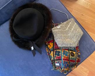 Purses, Hats 