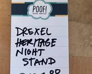 Drexel Heritage Night Stand 