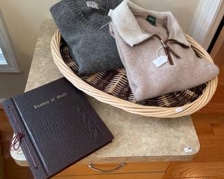 Side Table, Clothing