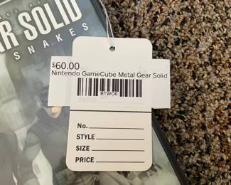 Nintendo GameCube Metal Gear Solid