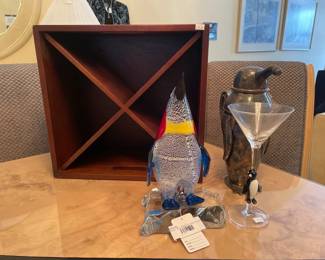 Murano Glass Penguin by Oscar Zanetti 