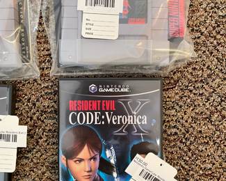 Nintendo GameCube Resident Evil Code Veronica, Super Nintendo Super Metroid