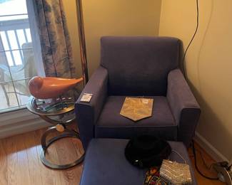 Flexsteel Chair & Ottoman