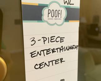 3-Piece Entertainment Center 