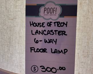 House of Troy Lancaster 6-Way Floor Lamp