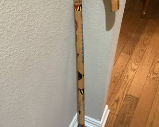 Hand carved cane