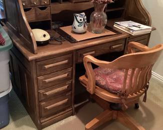 Roll top Office desk