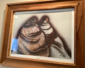 Robert Redbird signed numbered art