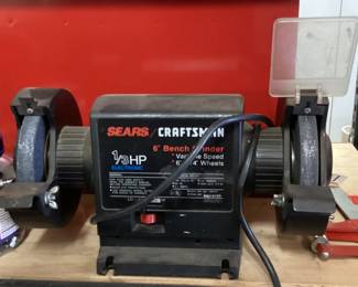 Bench grinder